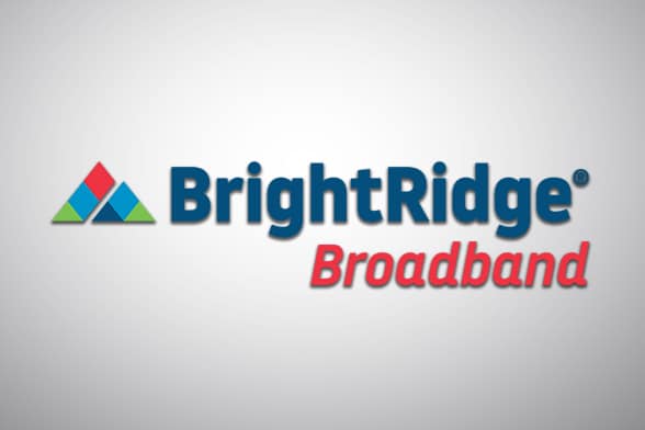 Logotipo de banda ancha de Brightridge